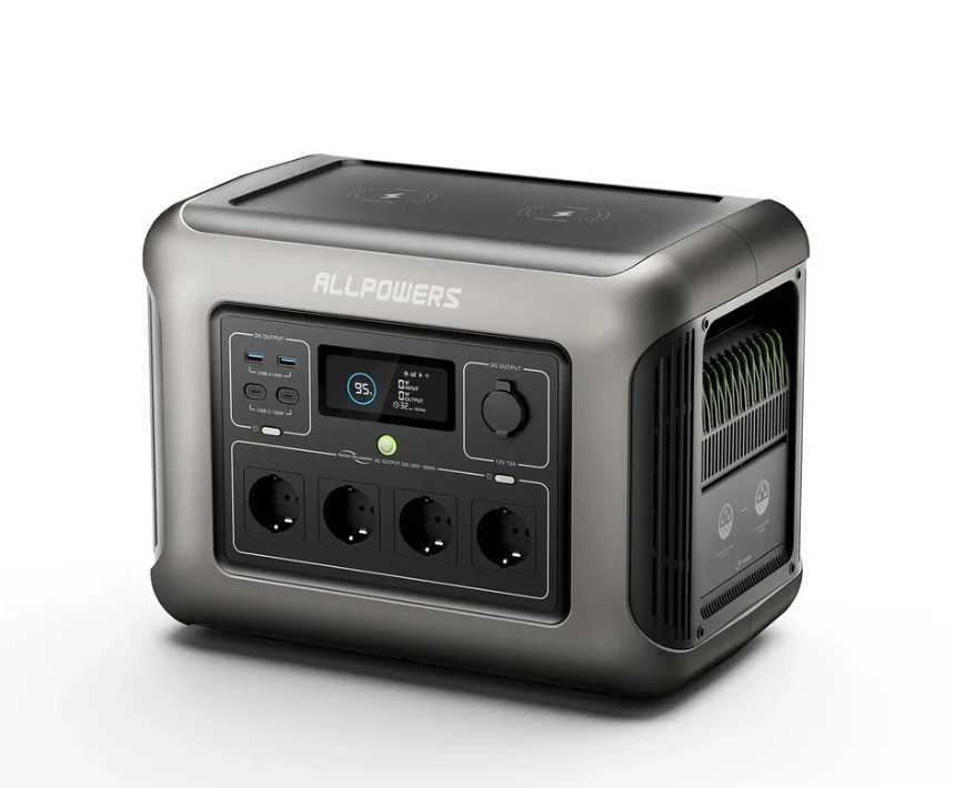 ALLPOWERS R1500 Portable Home Backup Power Station 1800W 1152Wh