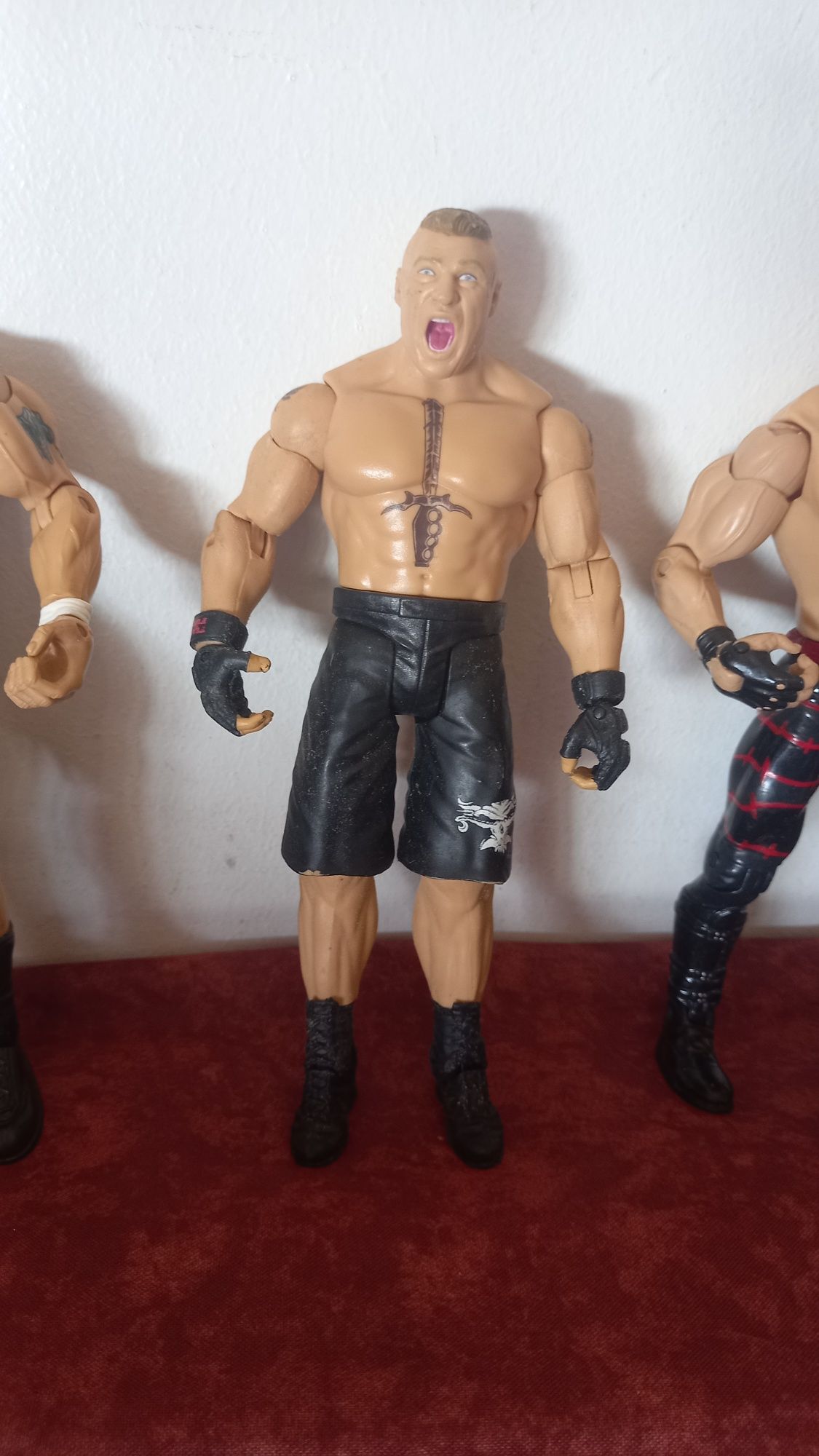 Conjunto 6 bonecos WWE (usados)