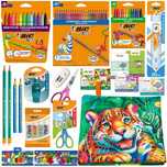 bic wyprawka szkolna dla klas 1-3 ręcznik gratis kredki pisaki ołówki