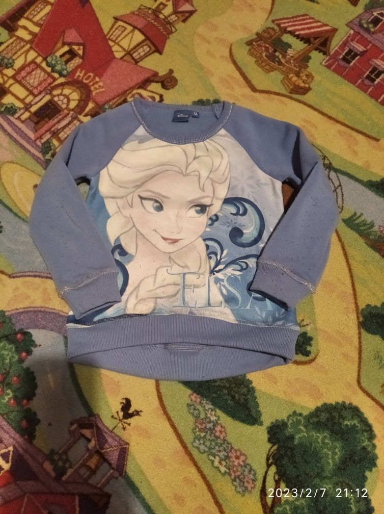 Кофта джемпер на байке Бемби Disney для девочки