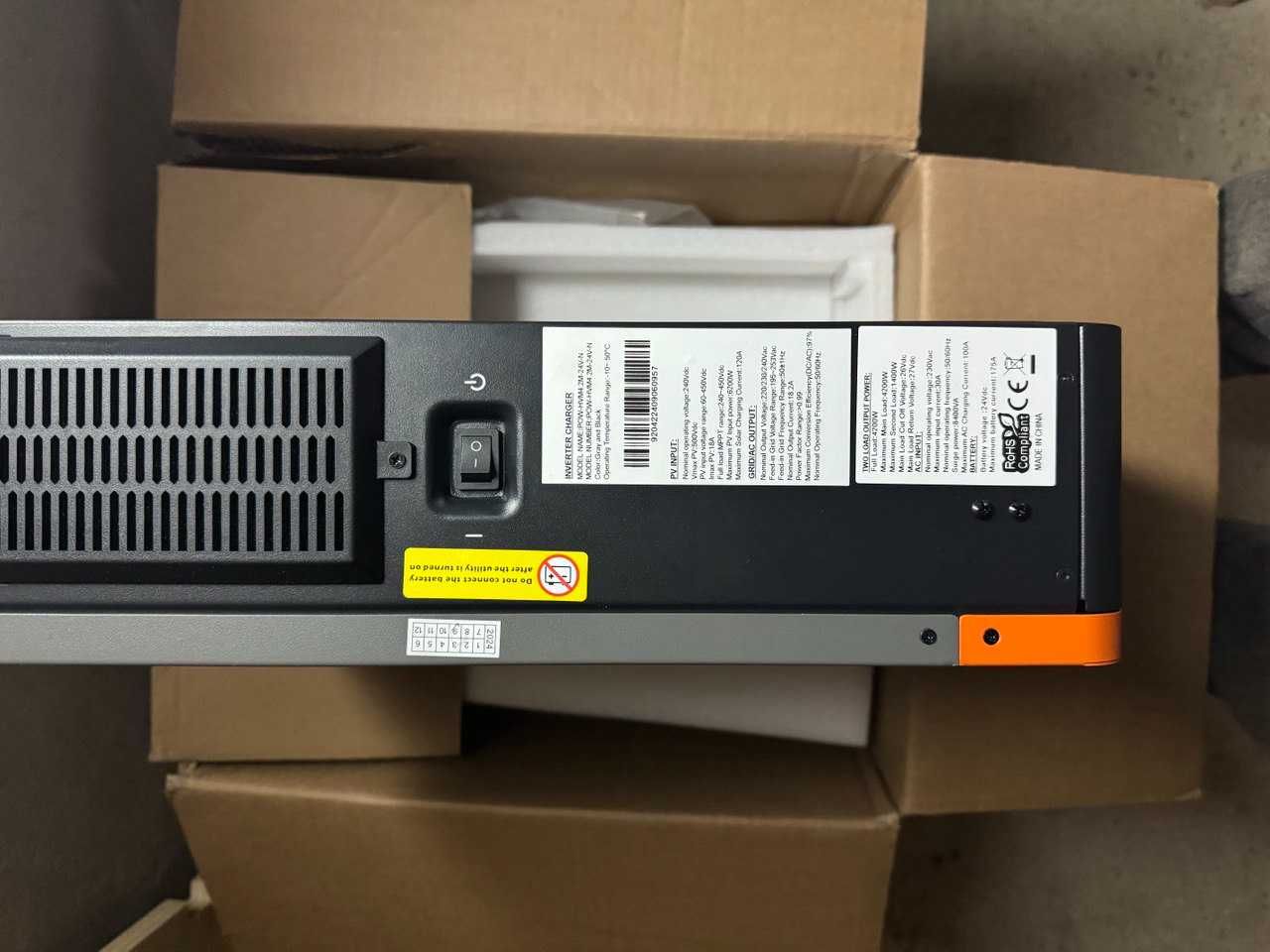 Продам новий гібридний інвертор POWMR 4.2 24V