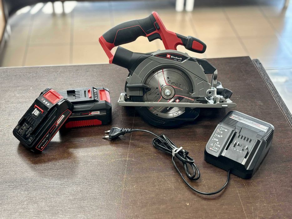 Pilarka tarczowa EINHELL TE-CS 18/150 LI 18V + 2 aku + ład.