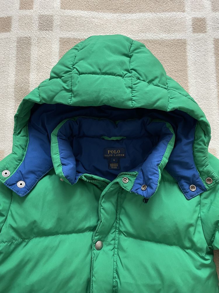 Пуховик куртка Polo Ralph Lauren 6 років