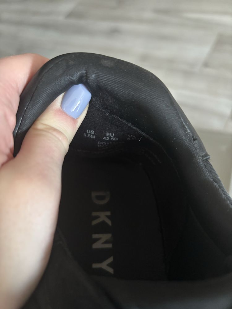 Sneakersy buty czarne DKNY męskie 42.5