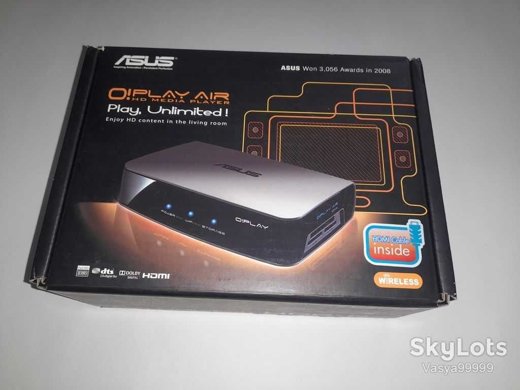HD медиаплеер Asus O!Play Air (HDP-R3) топовая комплектация
