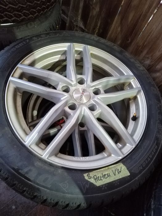 Piękne koła 17" VW Skoda Audi 5x112 zima