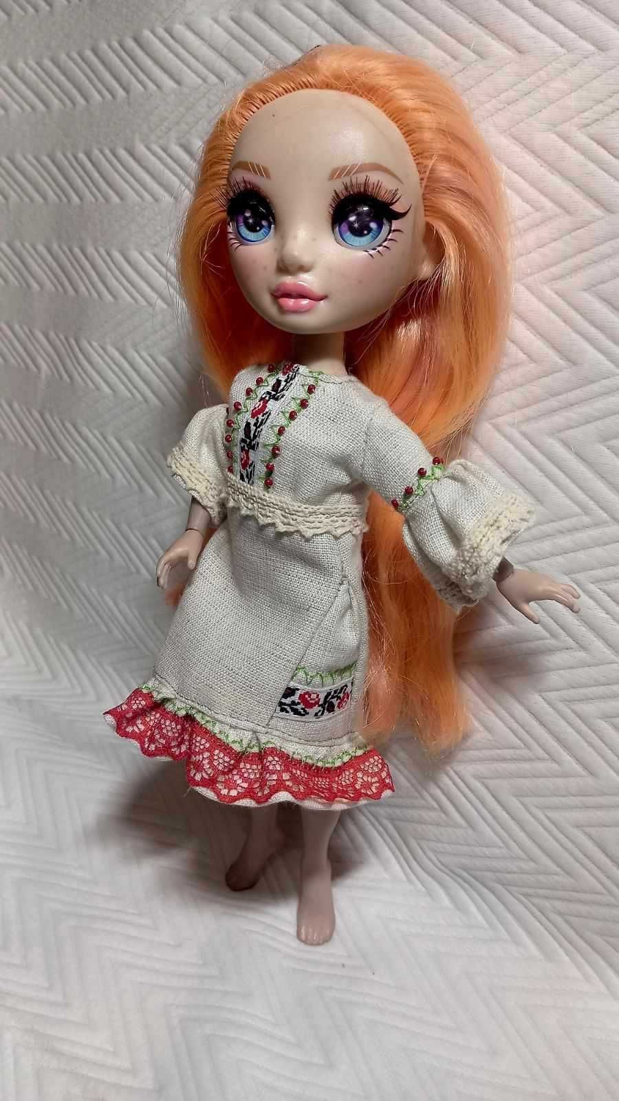 Плаття для ляльки у стилі вишиванки вышиванки для кукол