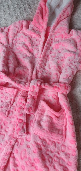 Robe polar rosa quentinho