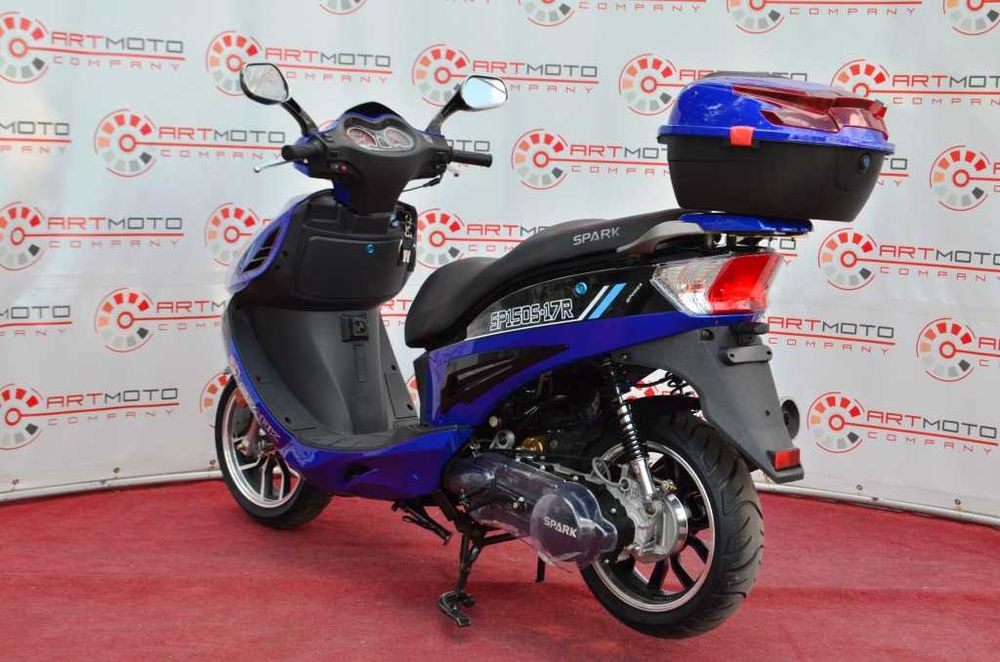 Скутер Spark SP150S-17R, Гарантія, Повний пакет документів для МРЕО!