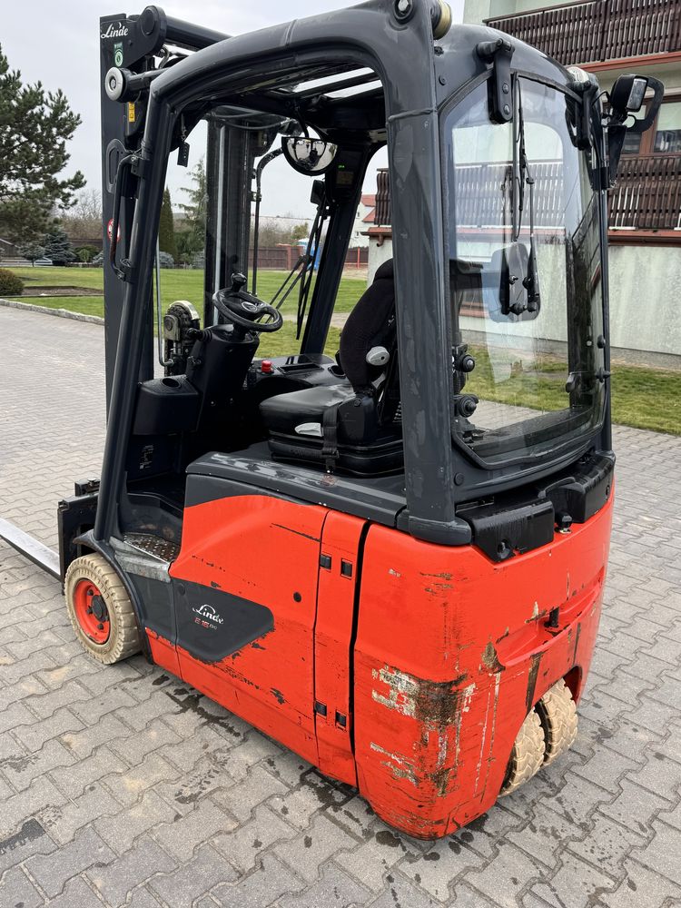 Wózek Widłowy Linde e16H evo,wysoki maszt, stan bdb, bateria 2020r.