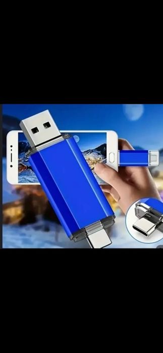 Flash 128 Gb: USB 2.0/Type-C.