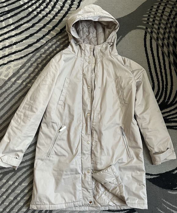 Parka Diverse płaszcz Hespi nowa kolekcja M oversize jasna wiosna