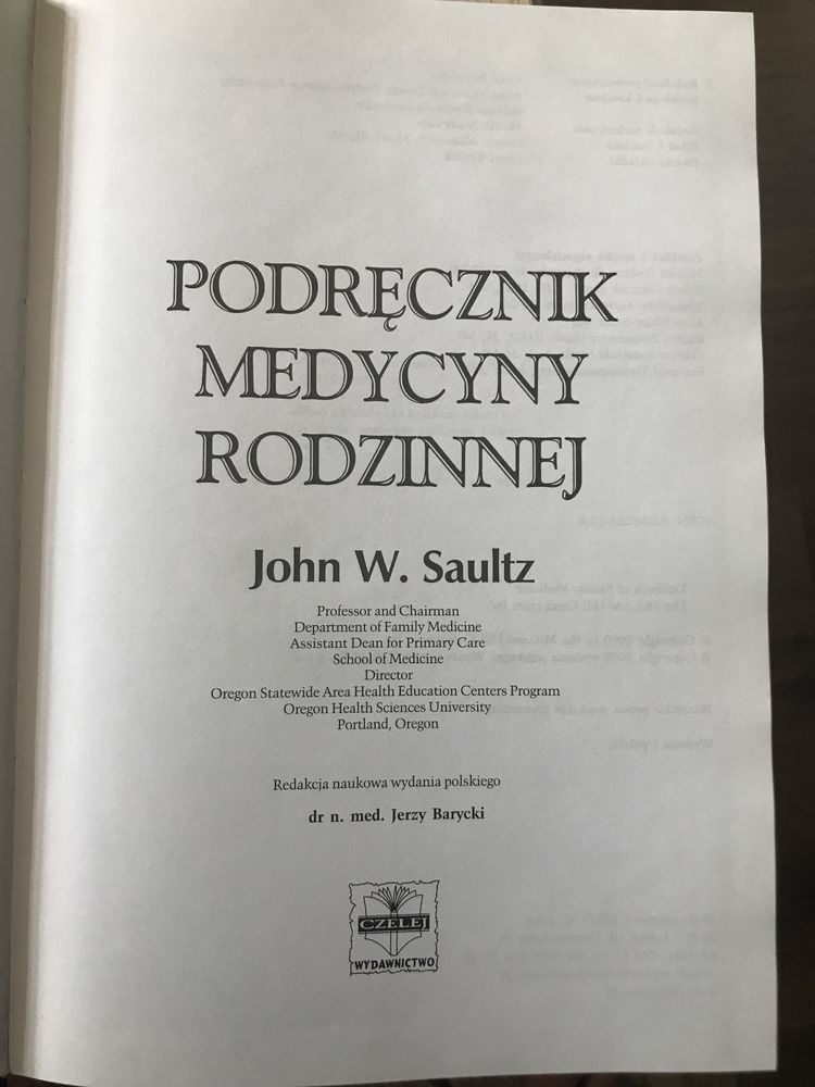 Podręcznik medycyny rodzinnej Saultz