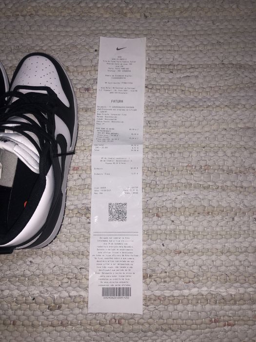Nike dunk panda