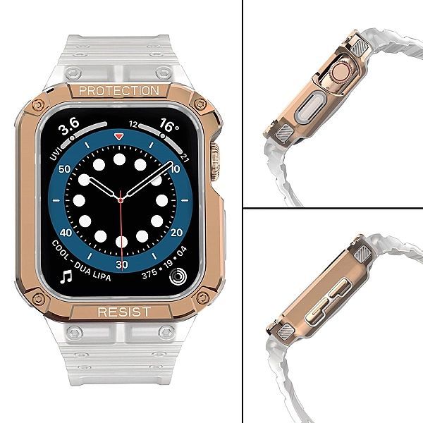 Protect Strap Band opaska z etui do Apple Watch 7 / 6 / 5 / 4 / 3 / 2