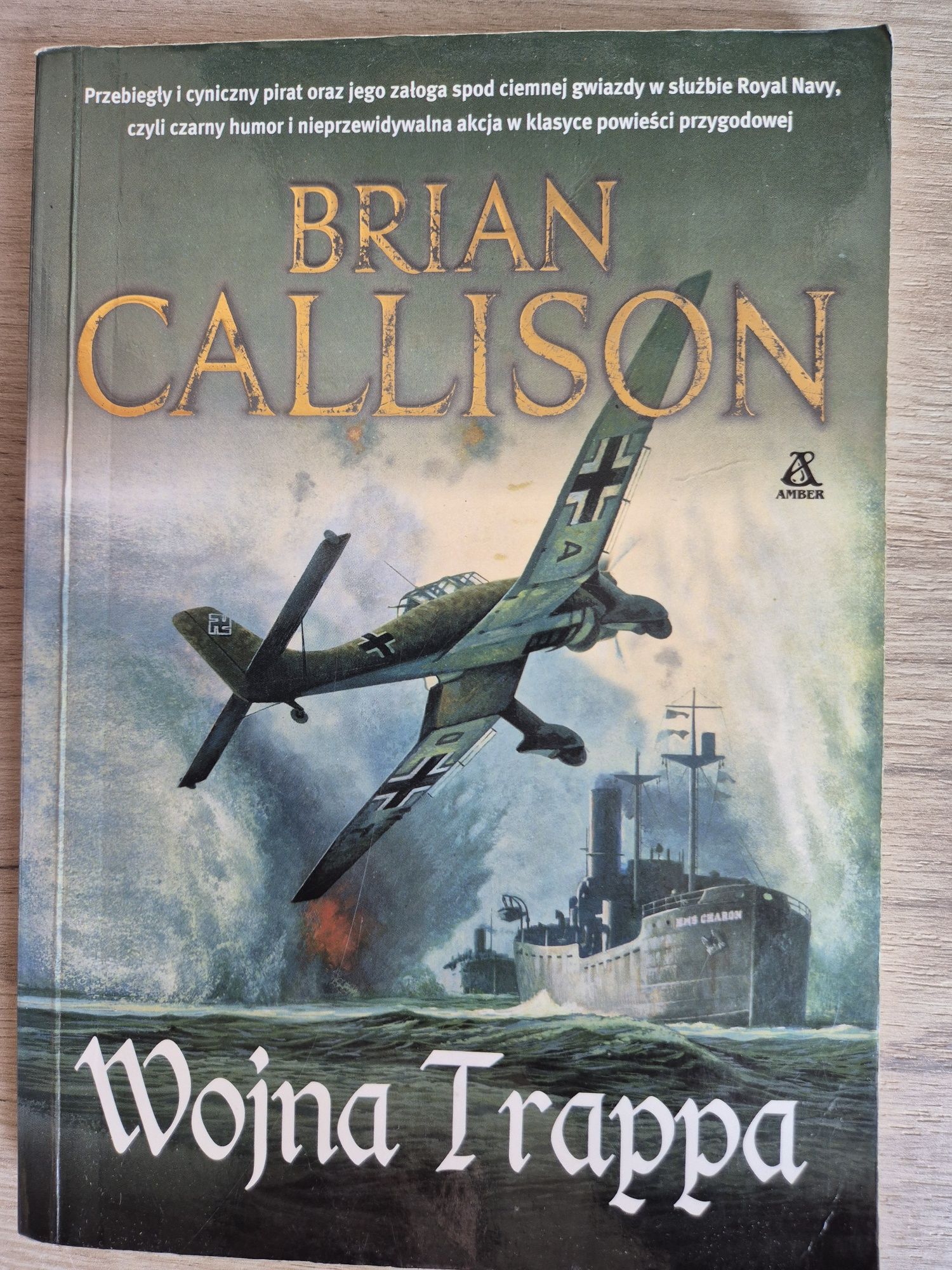 Książka Wojna Trappa Brian Callison