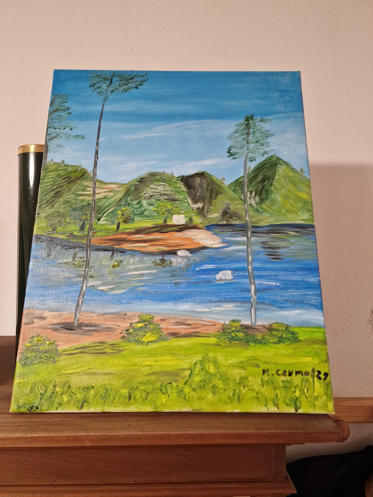 Quadro - pintura a óleo