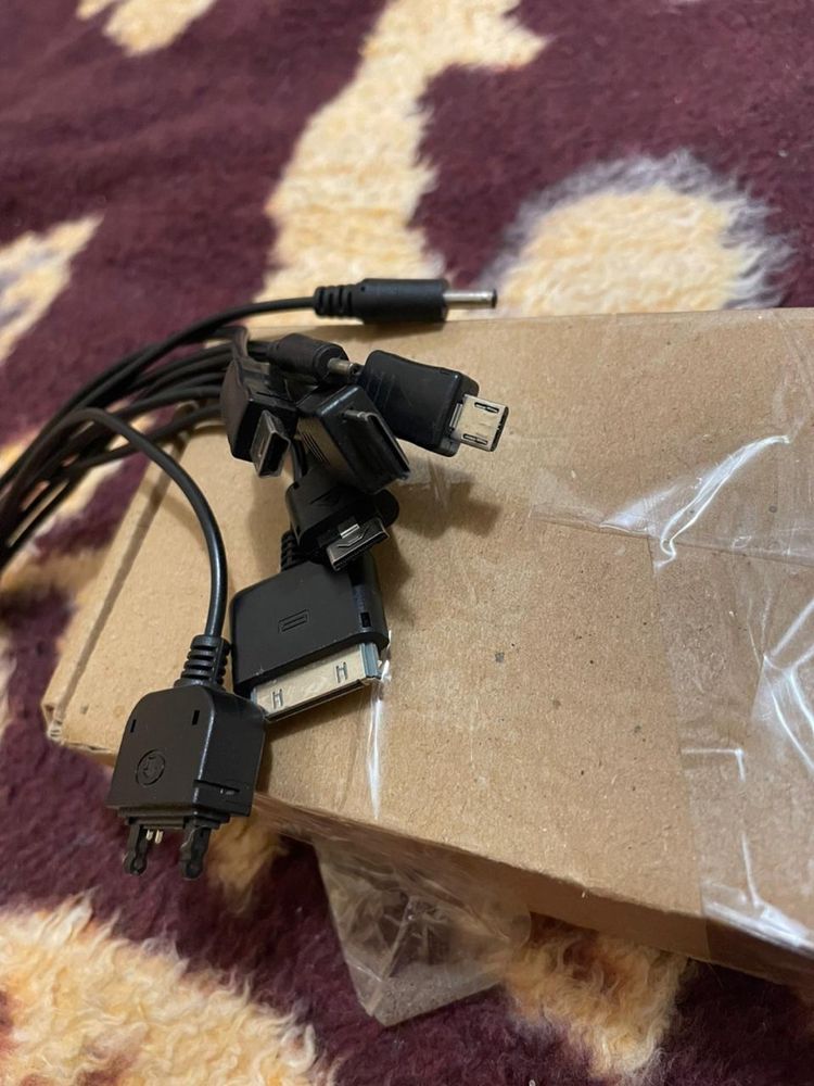 USB кабель и 9 переходников
