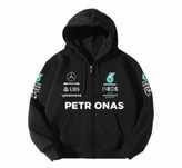 Jacketa com capucho Mercedes Petronas F1. Marca F1