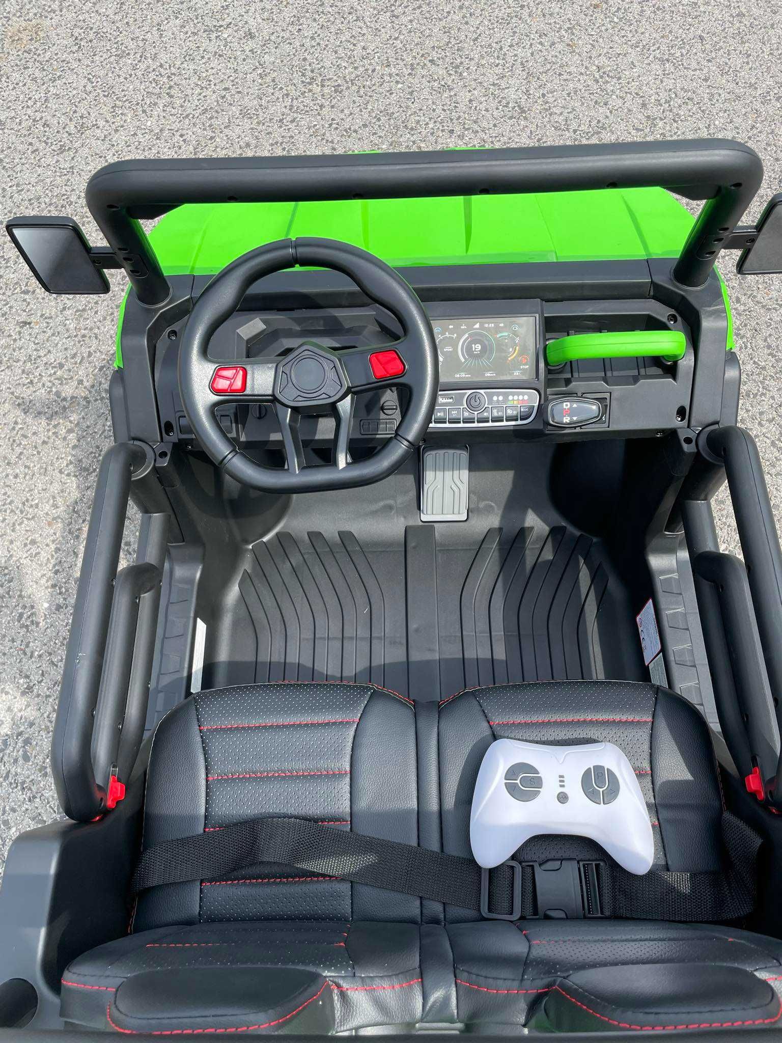 Ciężarówka na akumulator Wywrotka 4x4 EVA USB auto elektryczny kiper