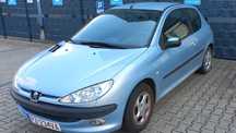 Peugeot 206 1.4 88KM 2600zł