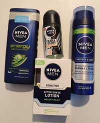 NIVEA Zestaw pianka/żel pod prysznic/woda po goleniu/antyperspirant