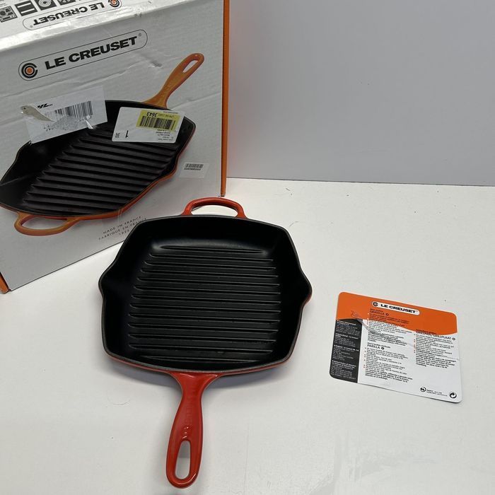 STAN DORRY, UŻYWANA / Le Creuset Skillet Patelnia grillowa 26cm