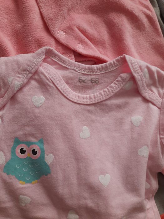 Zestaw ubranek dla dziewczynki 62-68