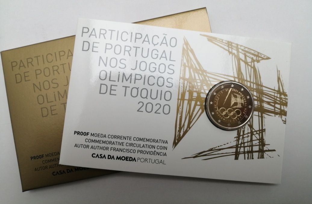 2 € Proof Jogos Olímpicos Tóquio