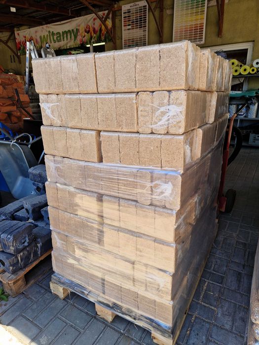 Brykiet EKO RUF drzewny opałowy Transport, dostawa!