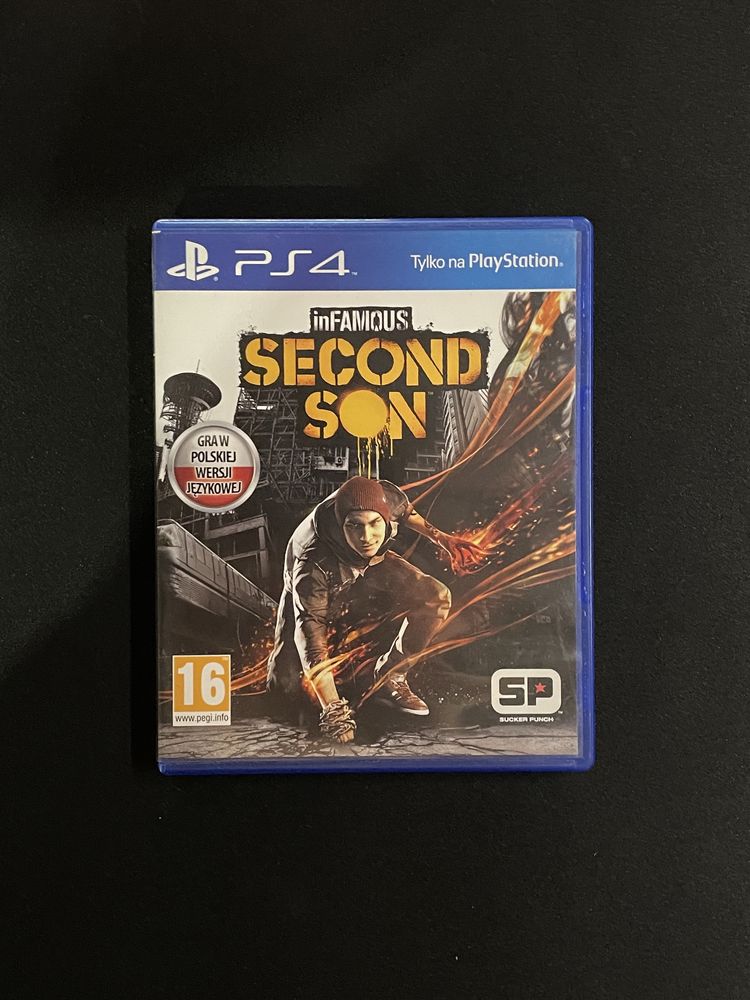 Infamous: Second Son диск PS4