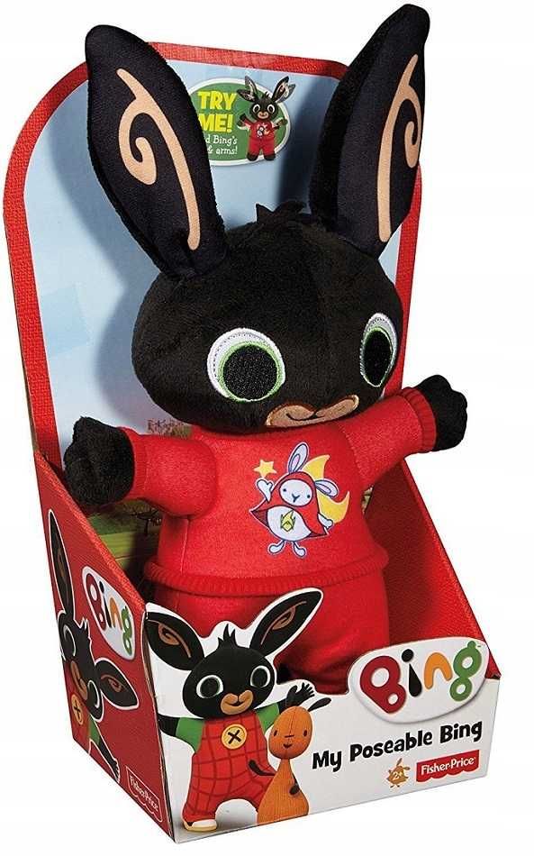 Fisher Price Królik Bing Ruchome Ręce i Uszy