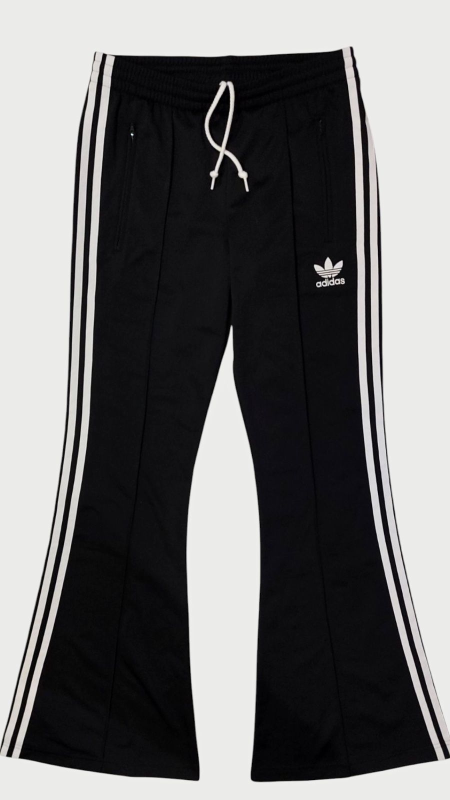 Брюки кльош Adidas flared striped широкий вихід