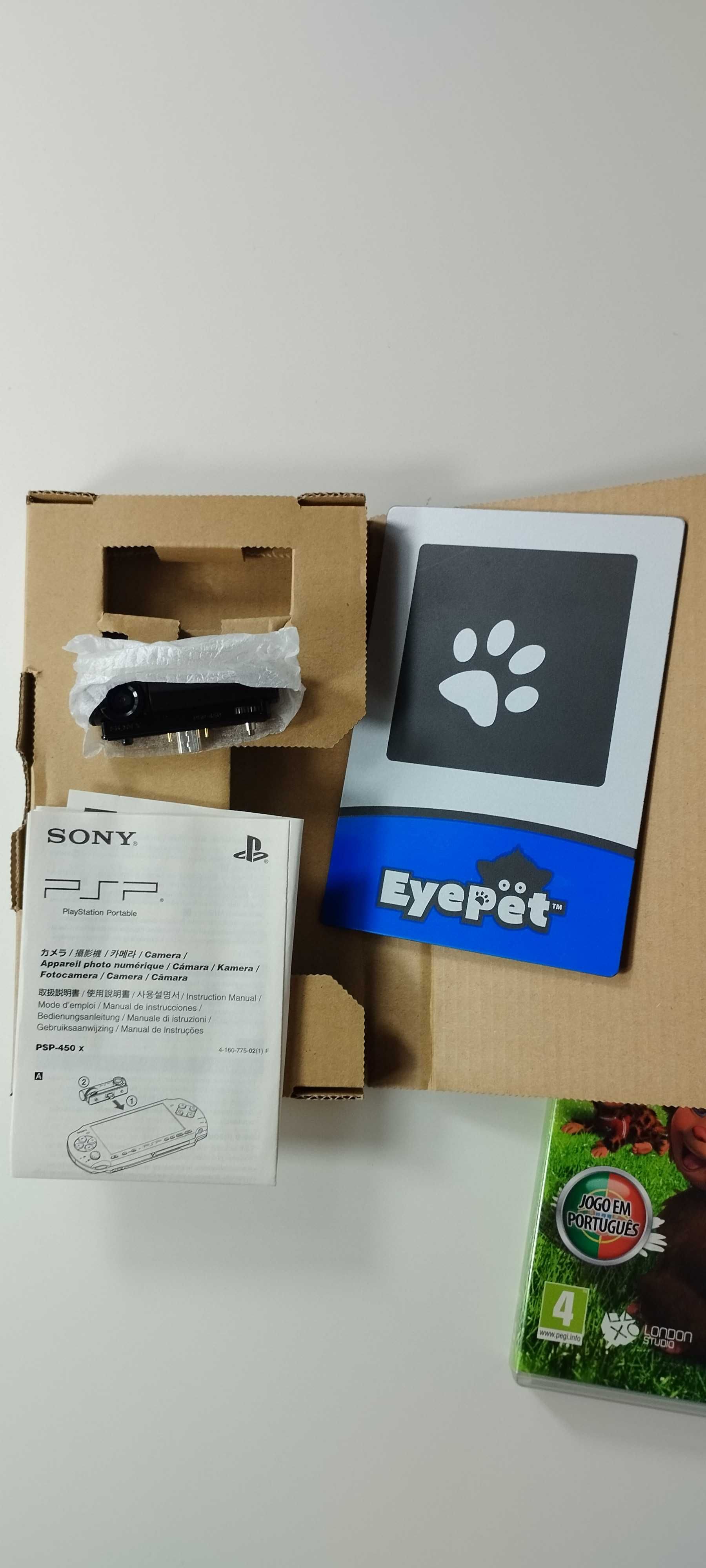 Camera PSP-450 + jogo EyePet