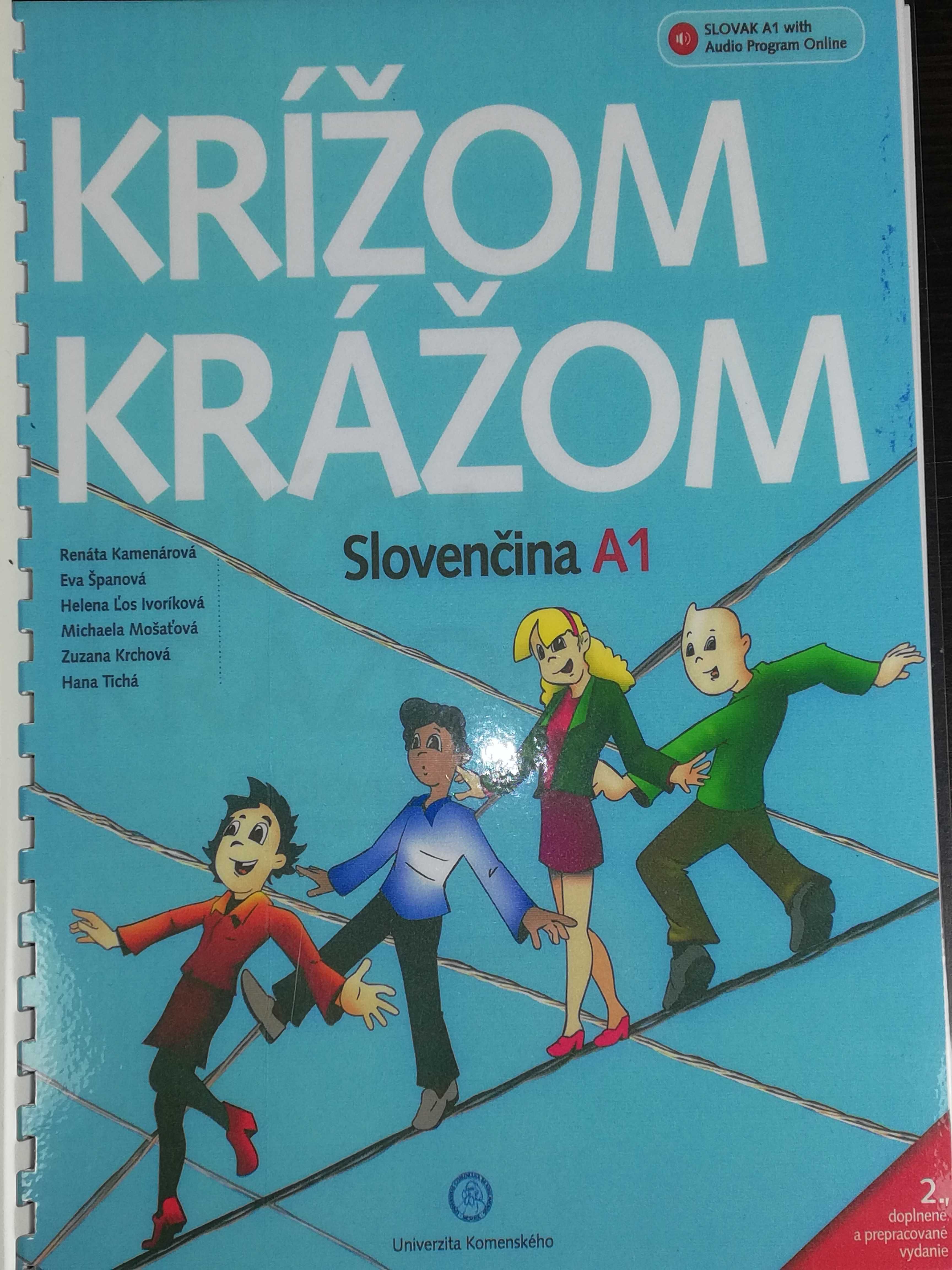 словацька мова, підручники Križom kražom Крижом кражом (крыжом кражом)