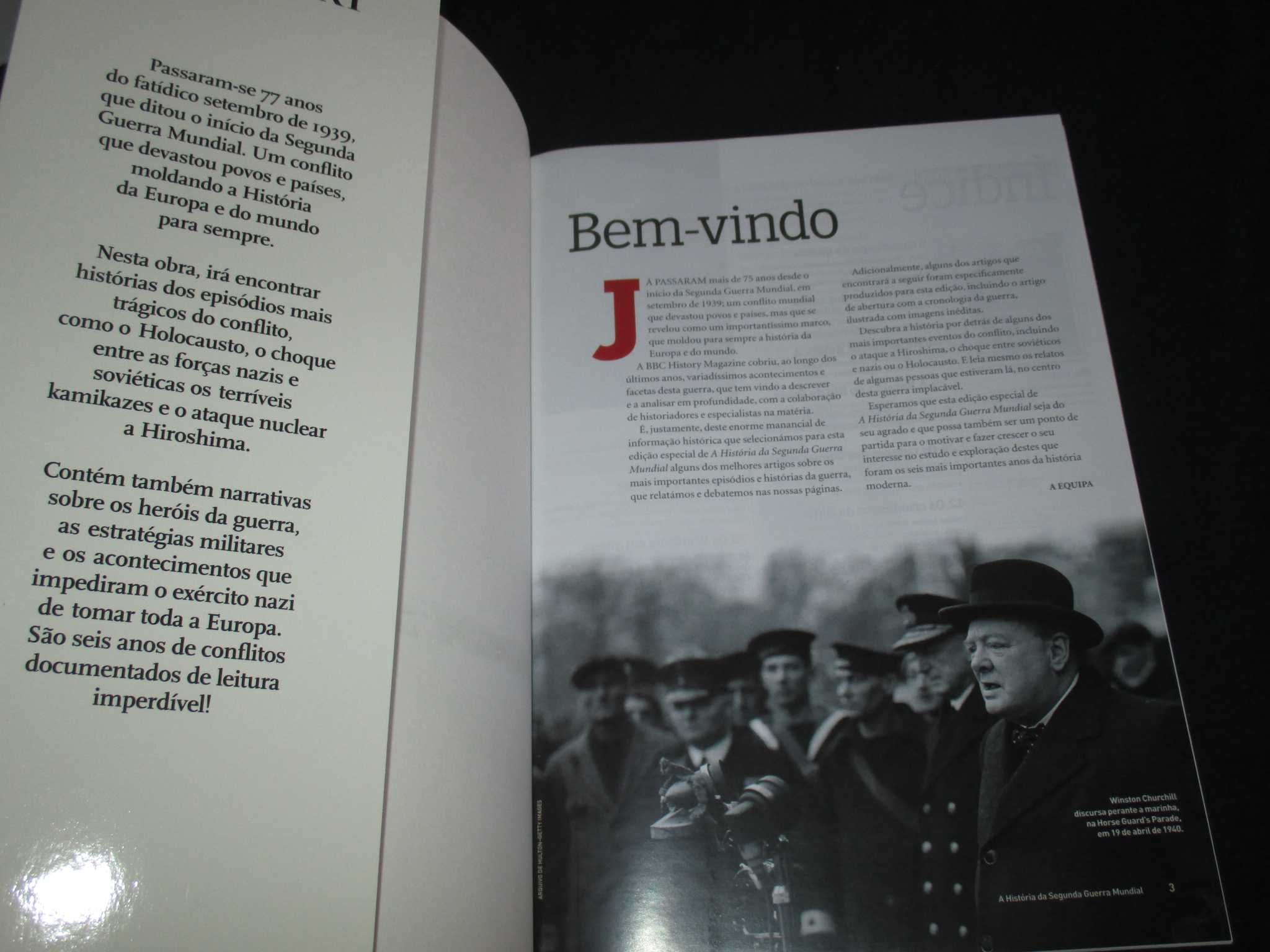 Livro A História da II Guerra Mundial BBC