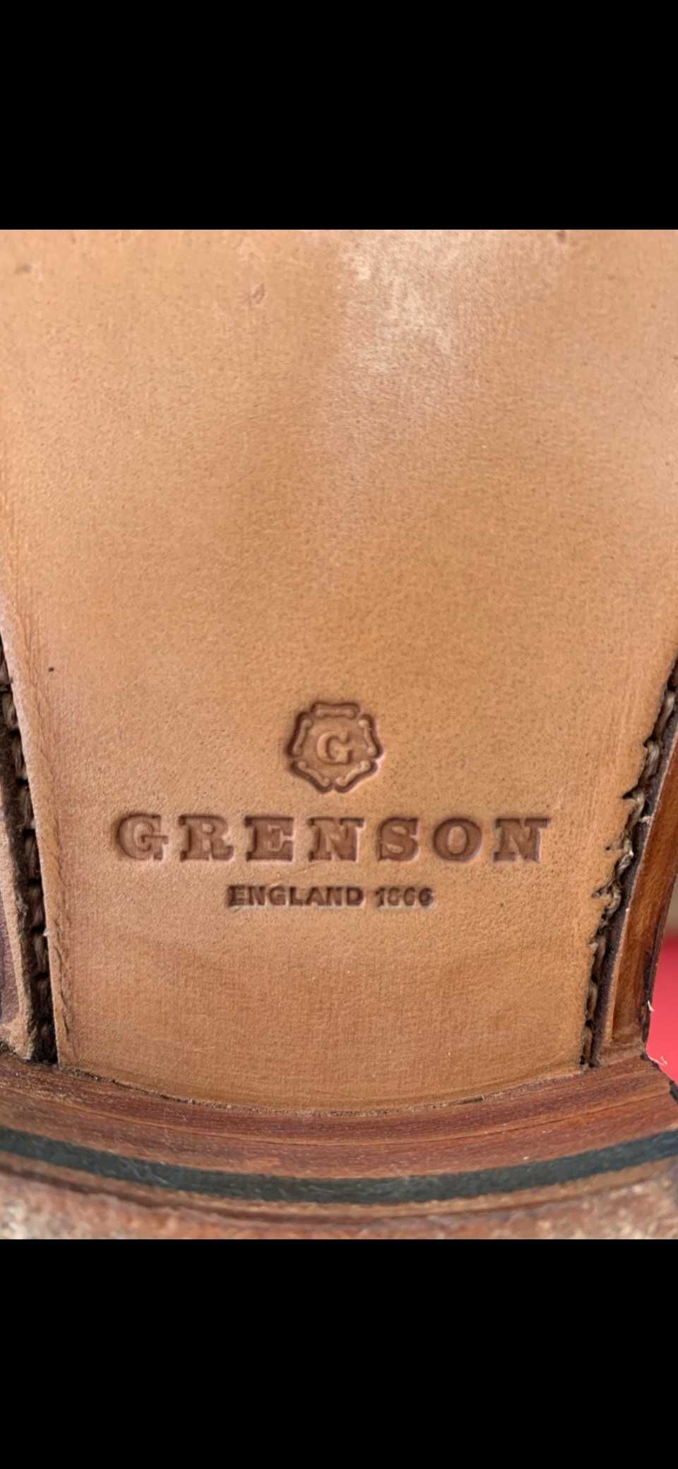 Ботинки кожаные  GRENSON