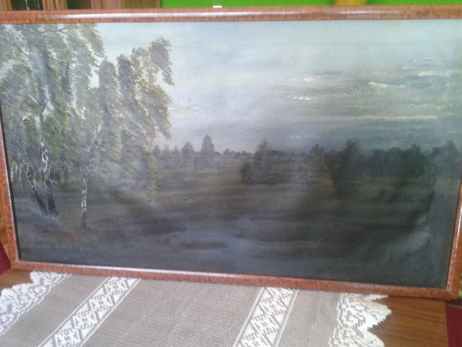 Obraz olejny motyw przyrodniczy
