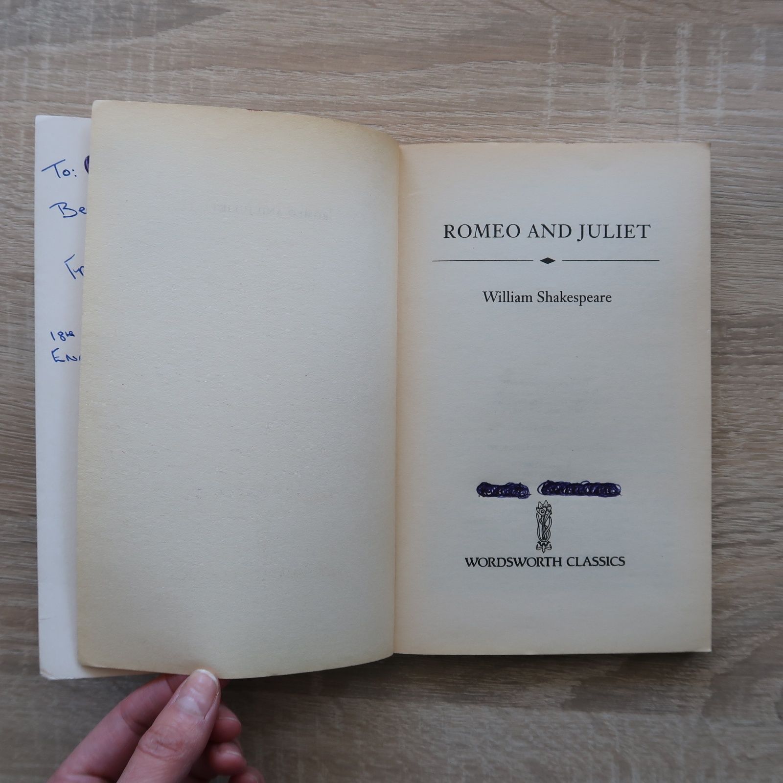 Książka: Romeo and Juliet, William Shakespeare
