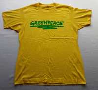 Винтаж Мерч футболка punk hardcore grunge Greenpeace size L(M) 1987г