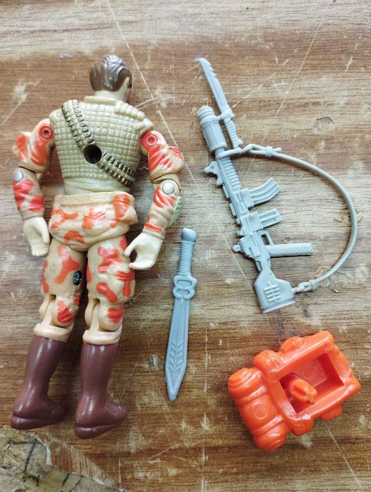 Vintage - Gijoe - 1988 - Spearhead & Max - (ver.1) - Hasbro