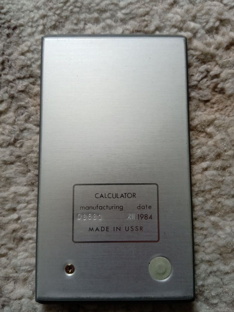 Stary kalkulator USSR