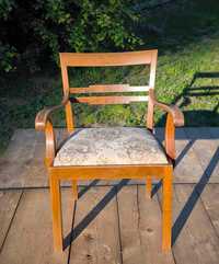 Stare krzesło z oparciami biurkowe Design Vintage