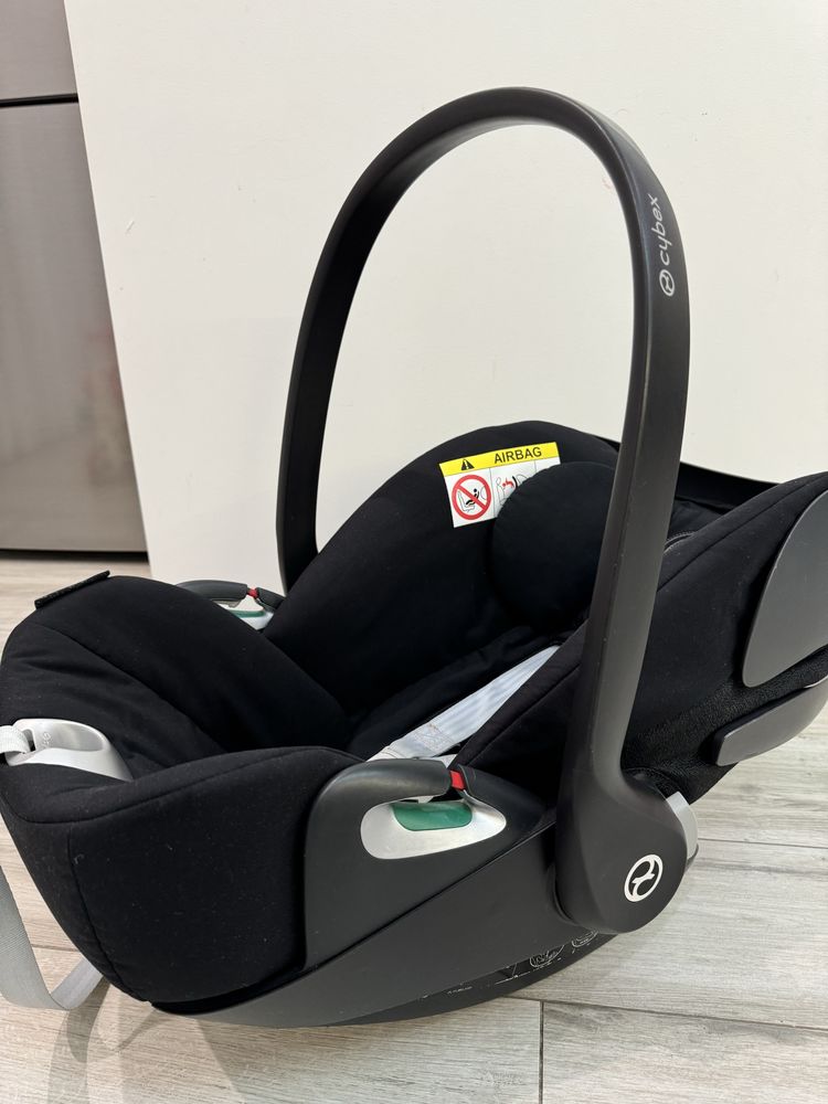 Автолюлька/Автокрісло Cybex Cloud Z2 I-size Deep Black