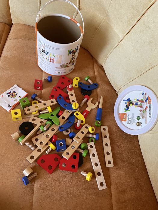 Дерев'яний конструктор Viga Toys 68 ел.