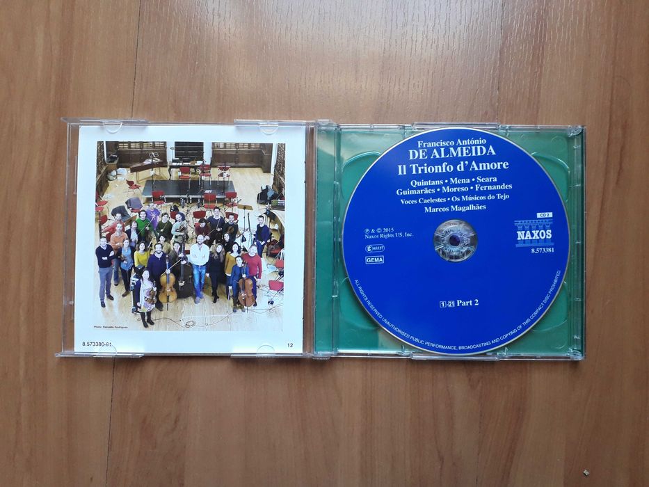 Francisco António De Almeida - Il Trionfo d’Amore (2CD)