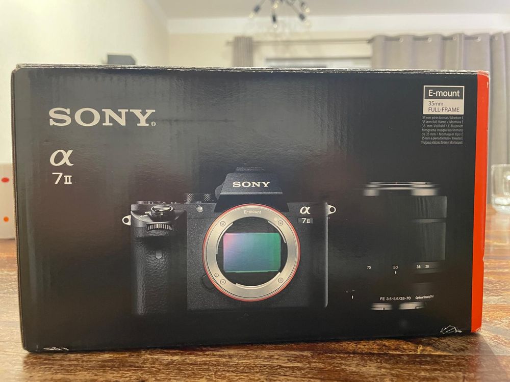 Sony a7 II Sony a7m2 bardzo dobry stan 5 baterii, ładowarka