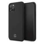 Etui Mercedes Silicone Line na iPhone 11 Pro hardcase - czarne