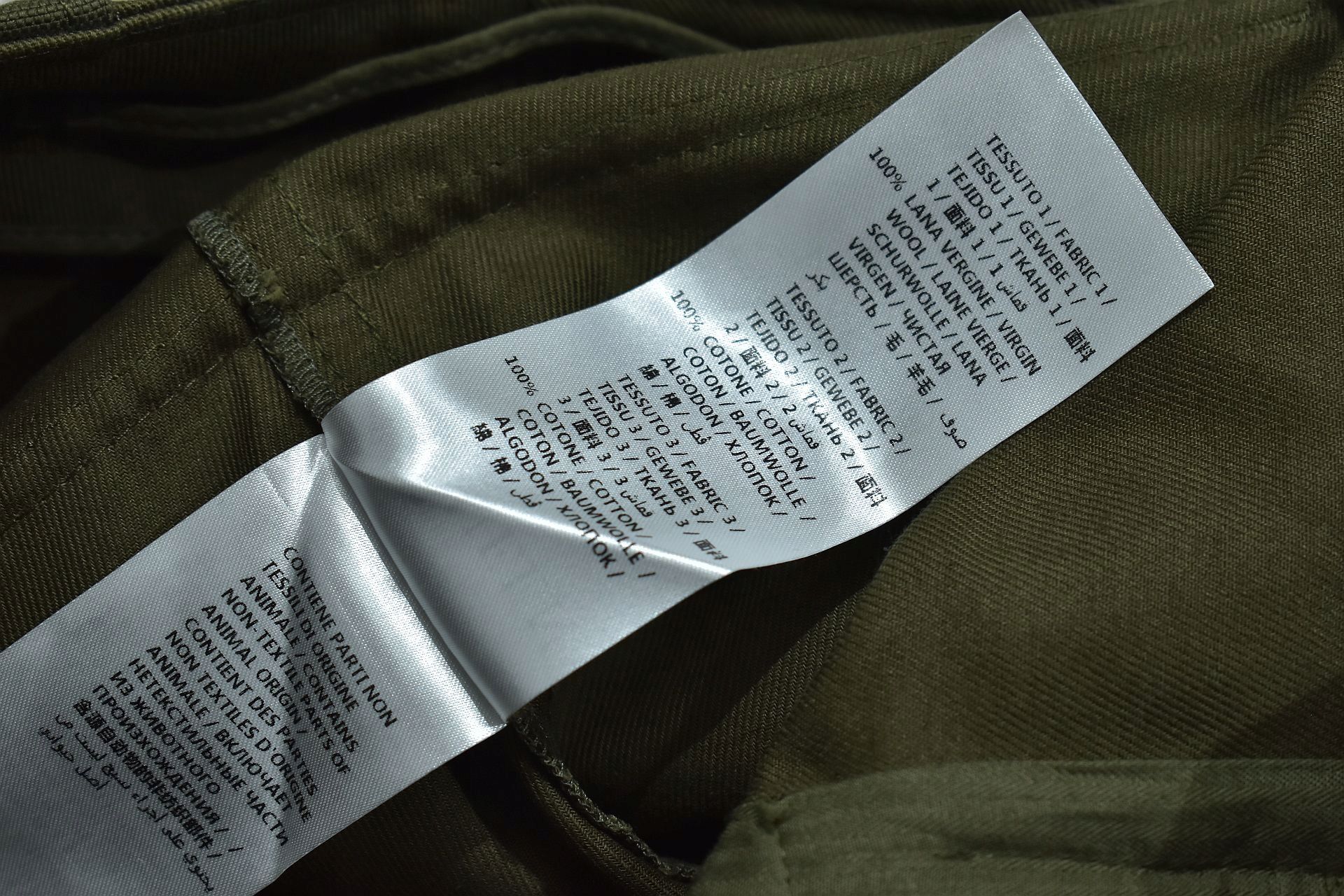 Alexander Mcqueen Spodnie Damskie Cargo Wełniane Panele 40