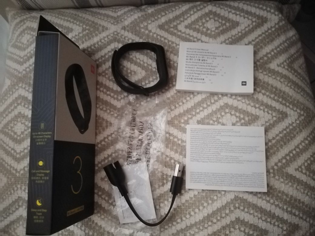 Vendo relógio mi Band 3 Bluetooth